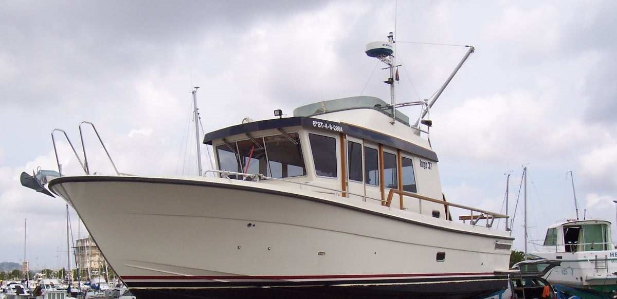 Scorpio VI. Barco con el que se realizan las prácticas de navegación.